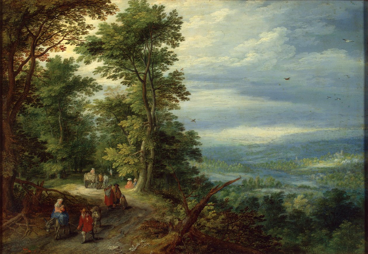 Udkanten af skoven (Flugten til Egypten)






















)" af Jan Brueghel the Elder