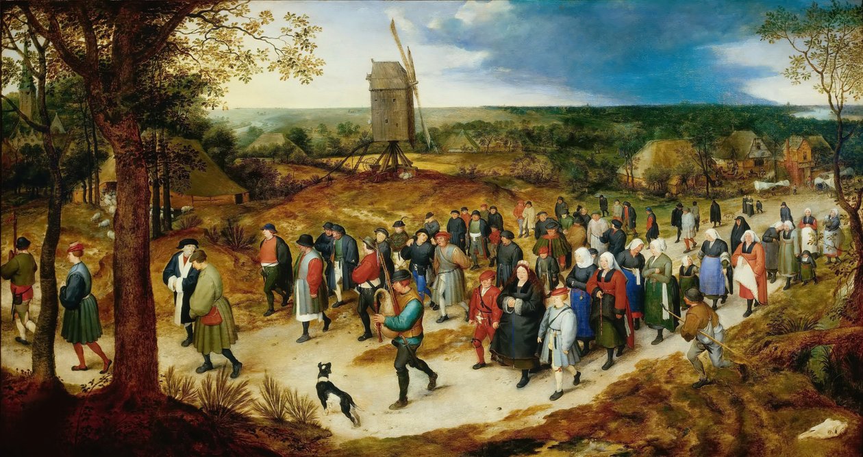 Bryllupsoptoget Bryllupsoptoget. af Jan Brueghel the Elder