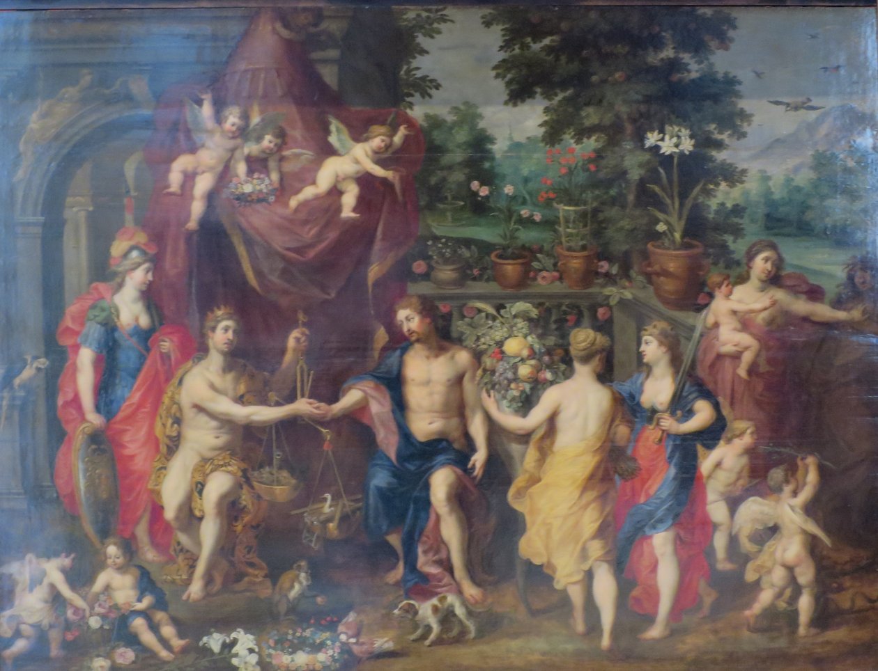Allegori om det dydige liv af Jan Brueghel the Younger