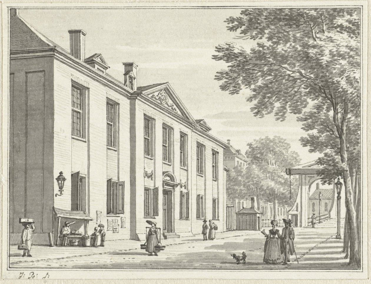 Prinsenhof i Rotterdam af Jan Bulthuis