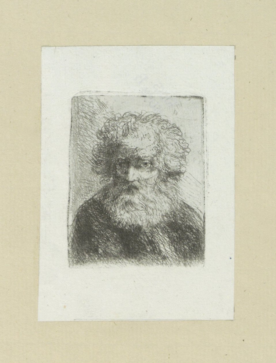 Bebaarde gamle mand The Compleat Work of Etchings af John Chalon / Oeuvre Complette des Eaux Fortes af Jean Chalon (serietitel) af Jan Chalon