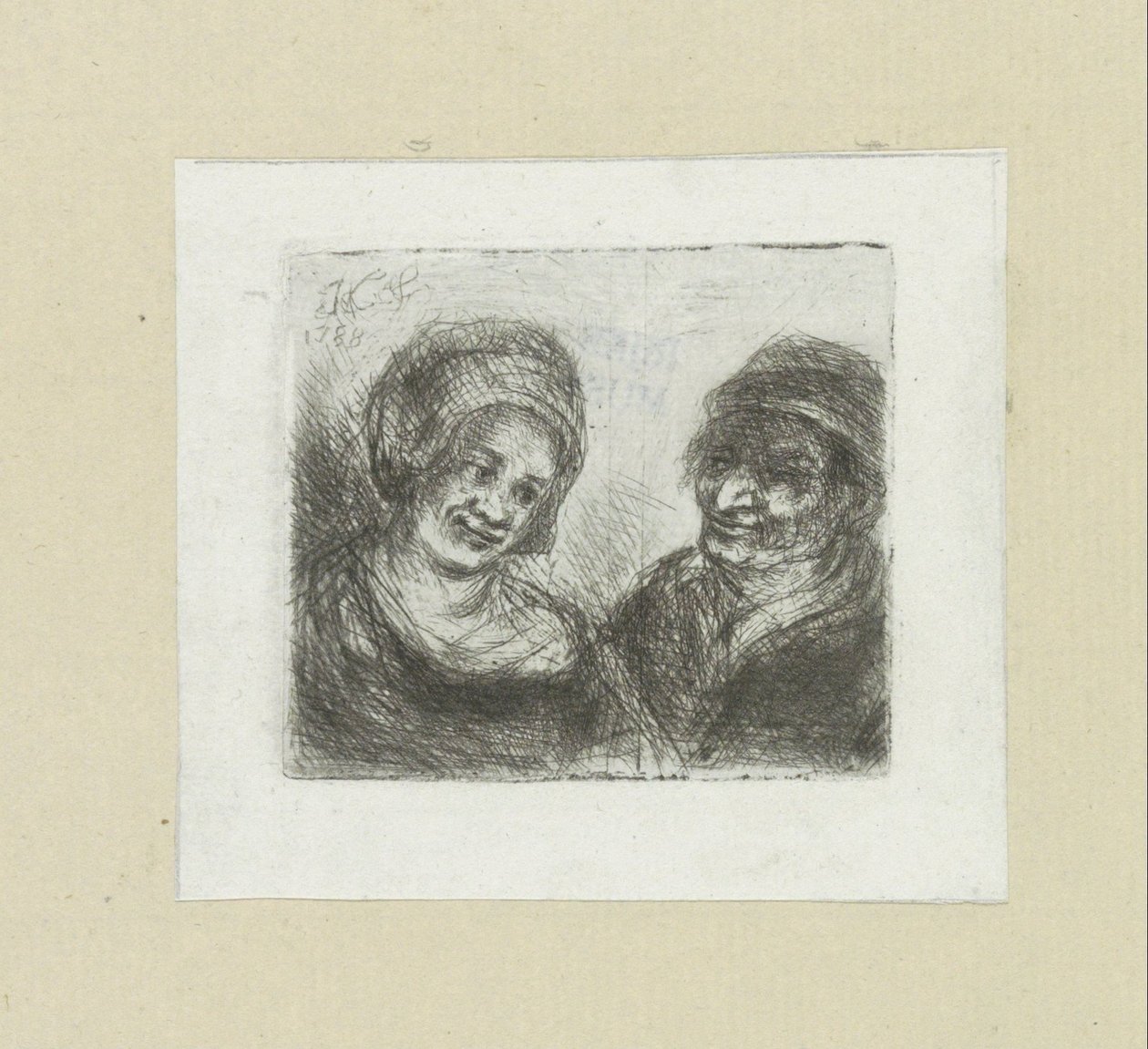 Boer i Boerin The Compleat Work of Etchings af John Chalon / Oeuvre Complette des Eaux Fortes af Jean Chalon (serietitel) af Jan Chalon