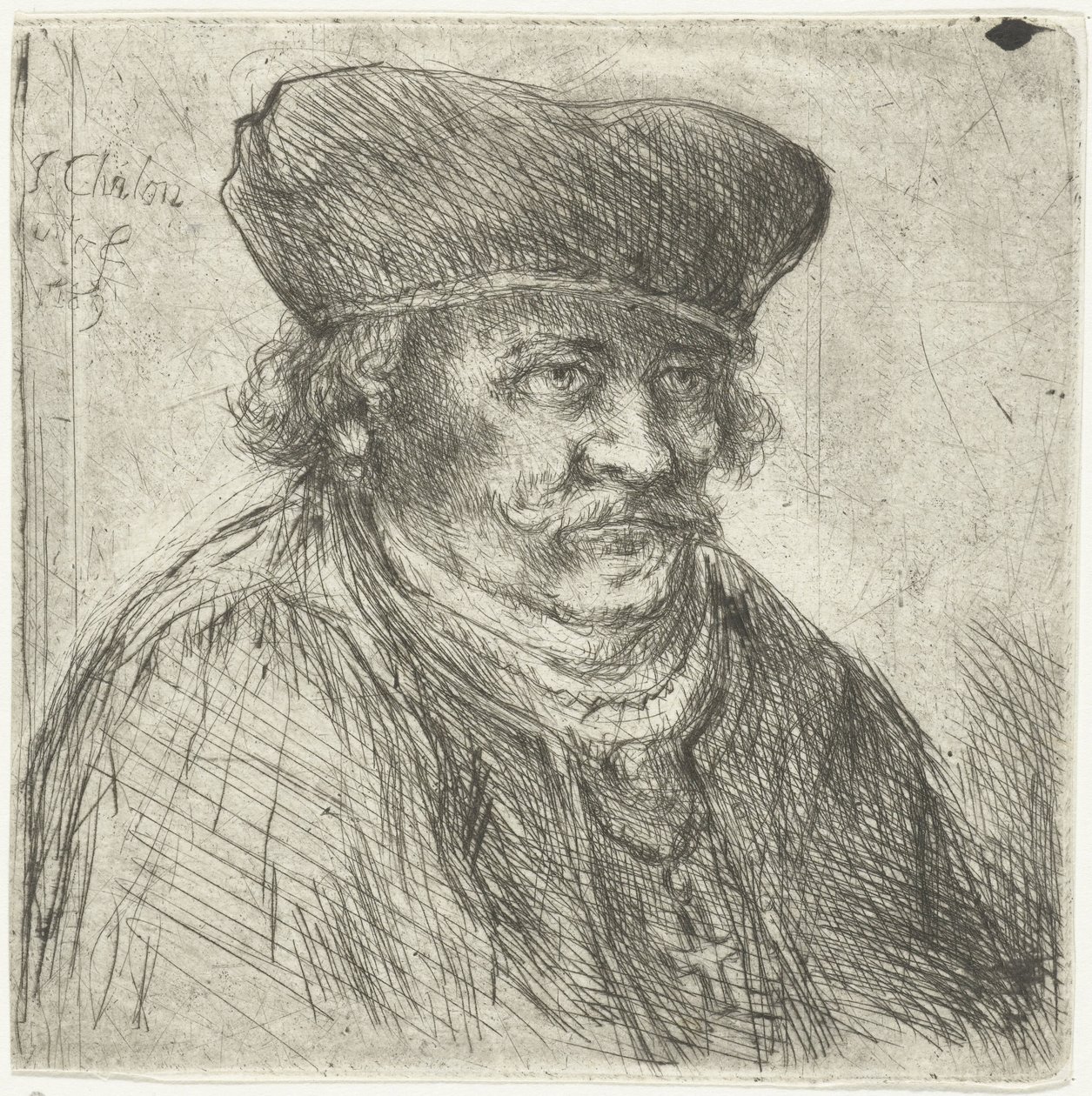 Gammel mand af Jan Chalon