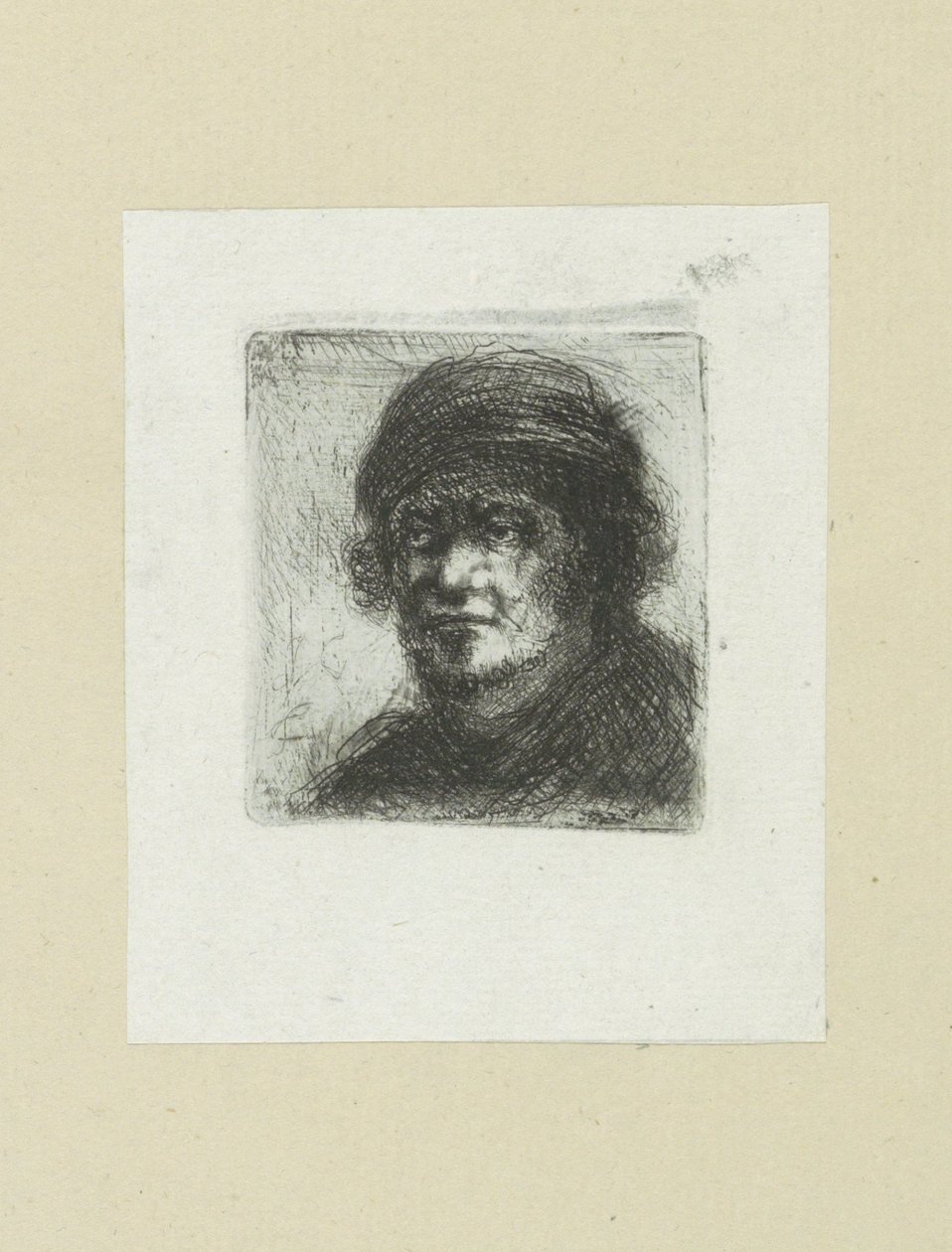 Volwassen man, naar links The Compleat Work of Etchings af John Chalon / Oeuvre Complette des Eaux Fortes af Jean Chalon (serietitel) af Jan Chalon