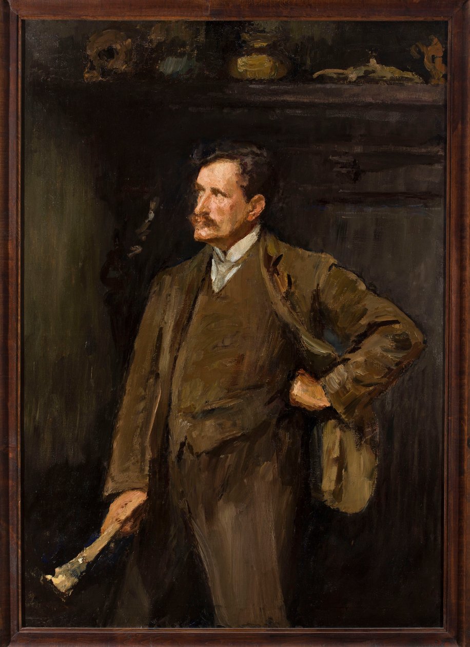 Selvportræt af Jan Ciągliński