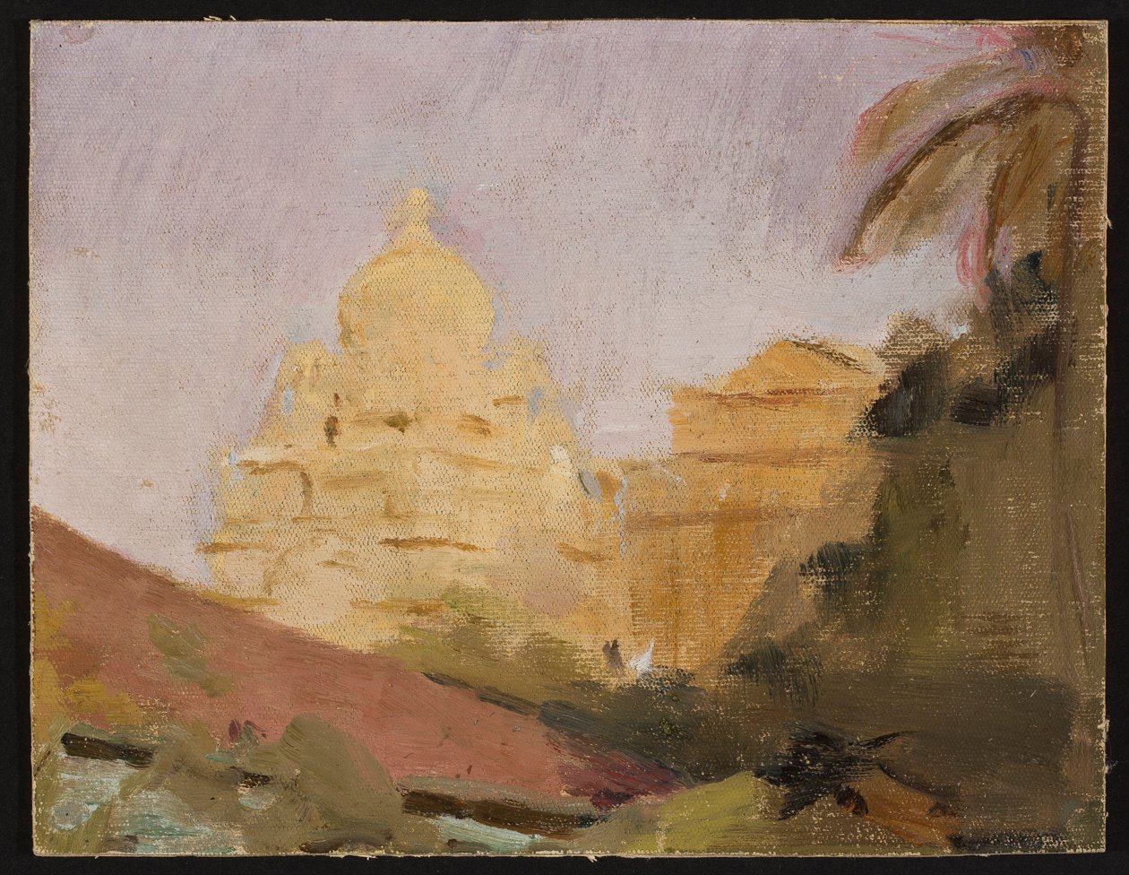Bombay - Tempel. Fra en rejse til Indien af Jan Ciągliński