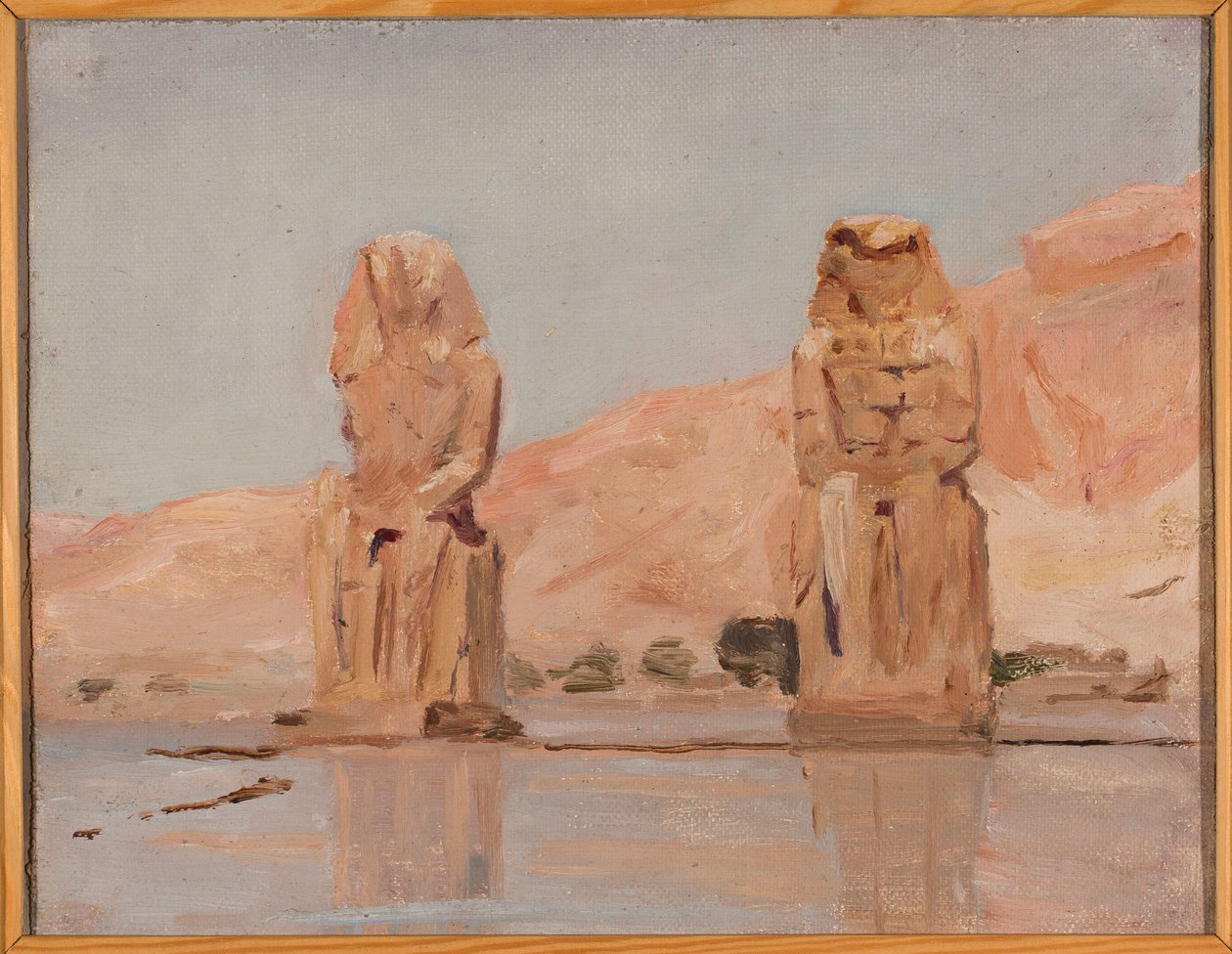 To statuer. Fra en rejse til Egypten af Jan Ciągliński