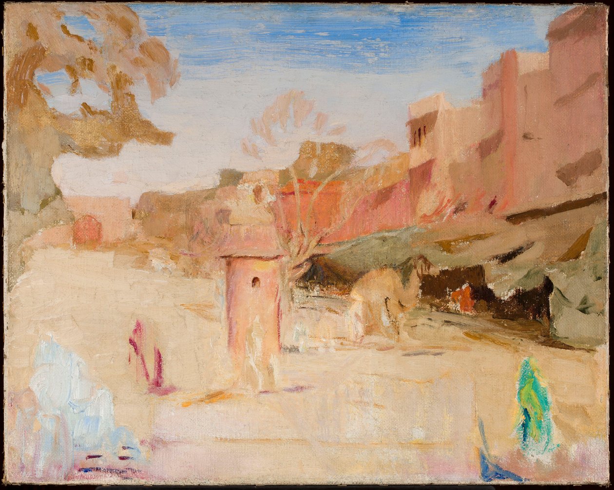 Jaipur - gade. Fra en rejse til Indien af Jan Ciągliński