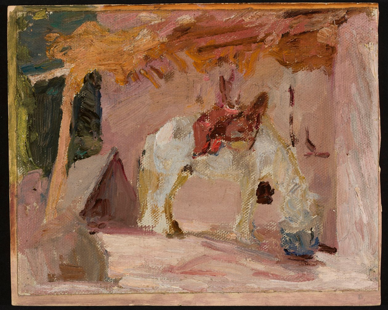 Pferd. Aus der Reise nach Turkestan af Jan Ciągliński