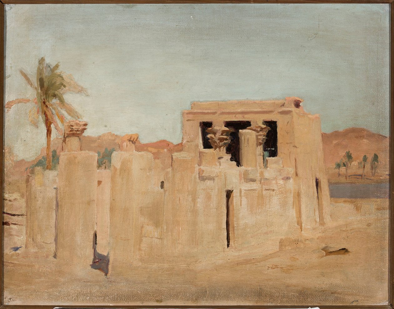 Luxor - Nilens bred. Fra en rejse til Egypten af Jan Ciągliński