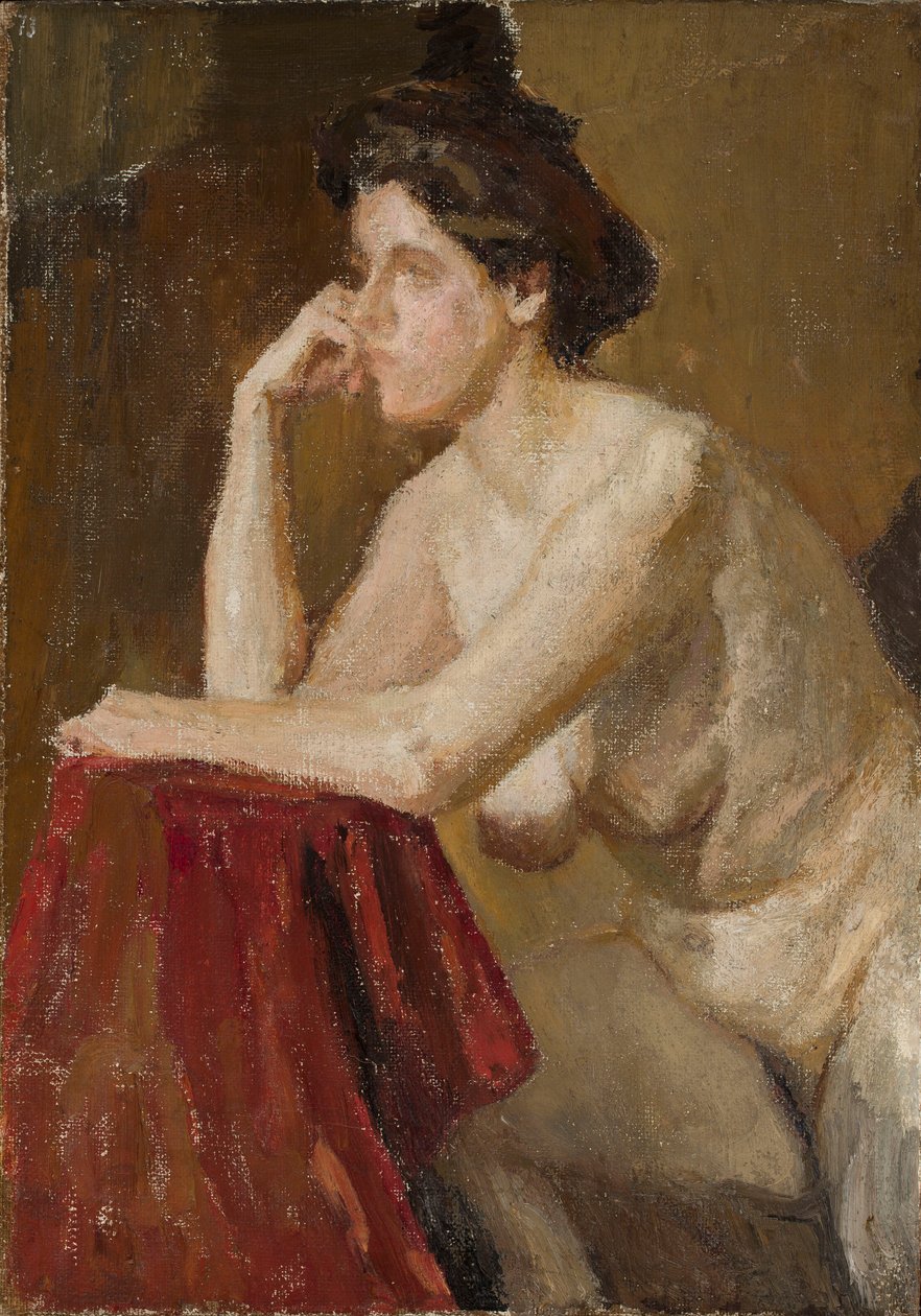 Model, studier af Jan Ciągliński