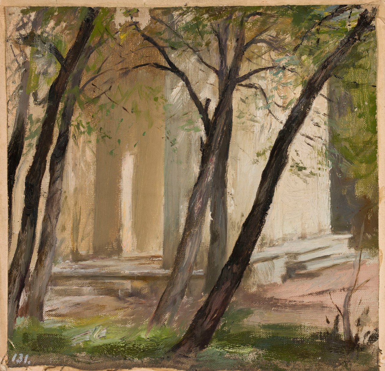 Haven ved Kunstakademiet i Skt. Petersborg af Jan Ciągliński