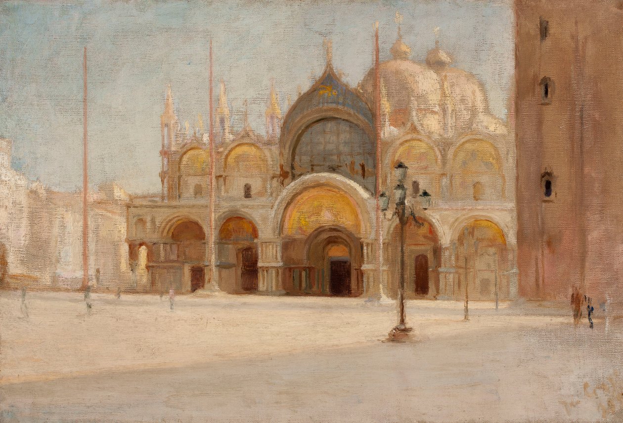 Markuspladsen i Venedig af Jan Ciągliński