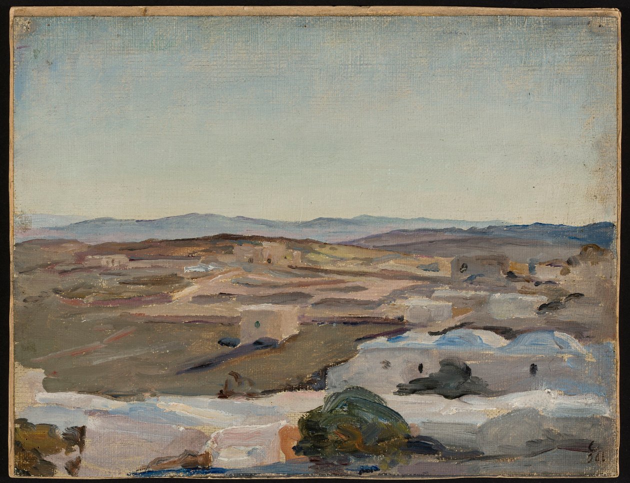 Ramallah nær Jerusalem. Fra en rejse til Palæstina af Jan Ciągliński