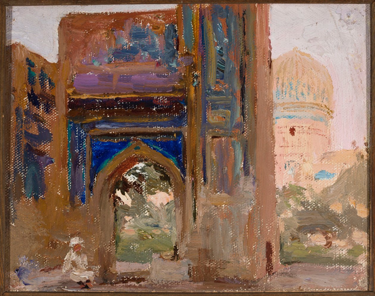Samarkand - Gur Emir, Tamerlans mausoleum. Fra en rejse til Turkestan af Jan Ciągliński