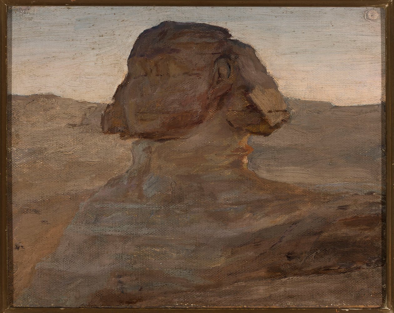 Sfinksen om aftenen. Fra en rejse til Egypten af Jan Ciągliński