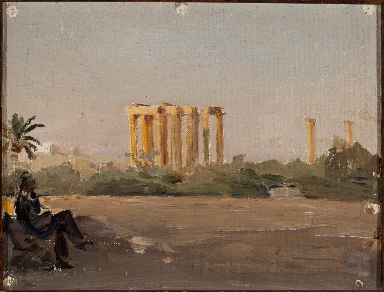 Jupitertemplet i Athen. Fra en rejse til Grækenland af Jan Ciągliński