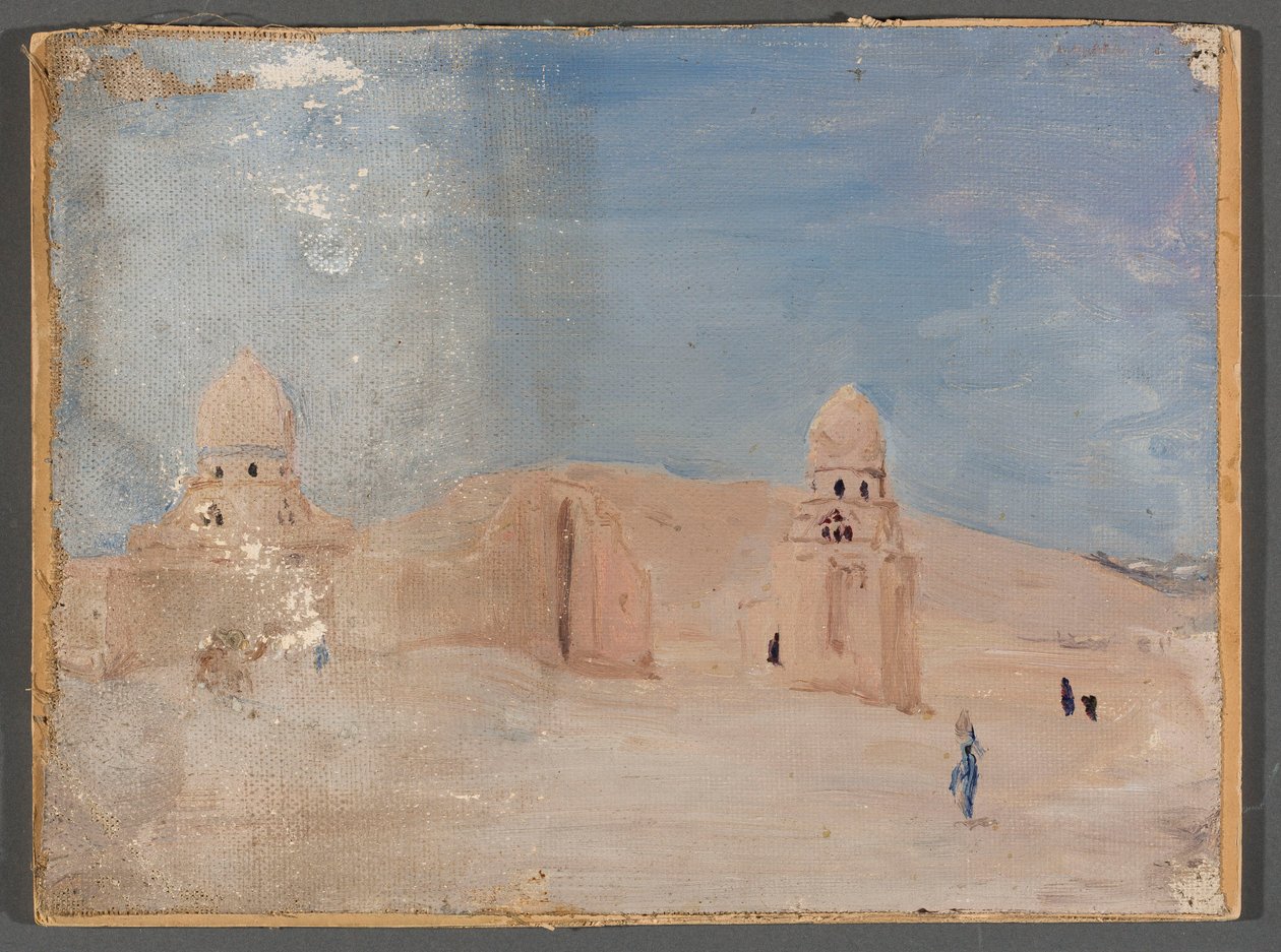 Tempel. Fra en rejse til Egypten af Jan Ciągliński