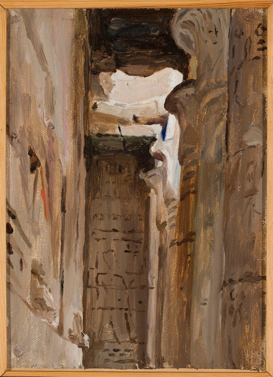 Tempel. Fra en rejse til Egypten af Jan Ciągliński