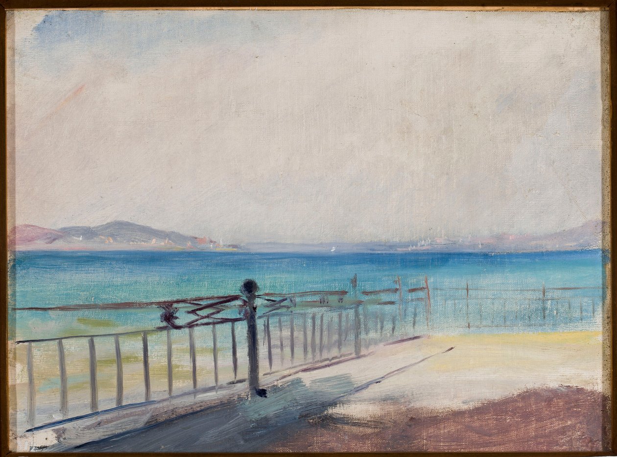 Terrasse ved havet. Fra en rejse til Konstantinopel af Jan Ciągliński