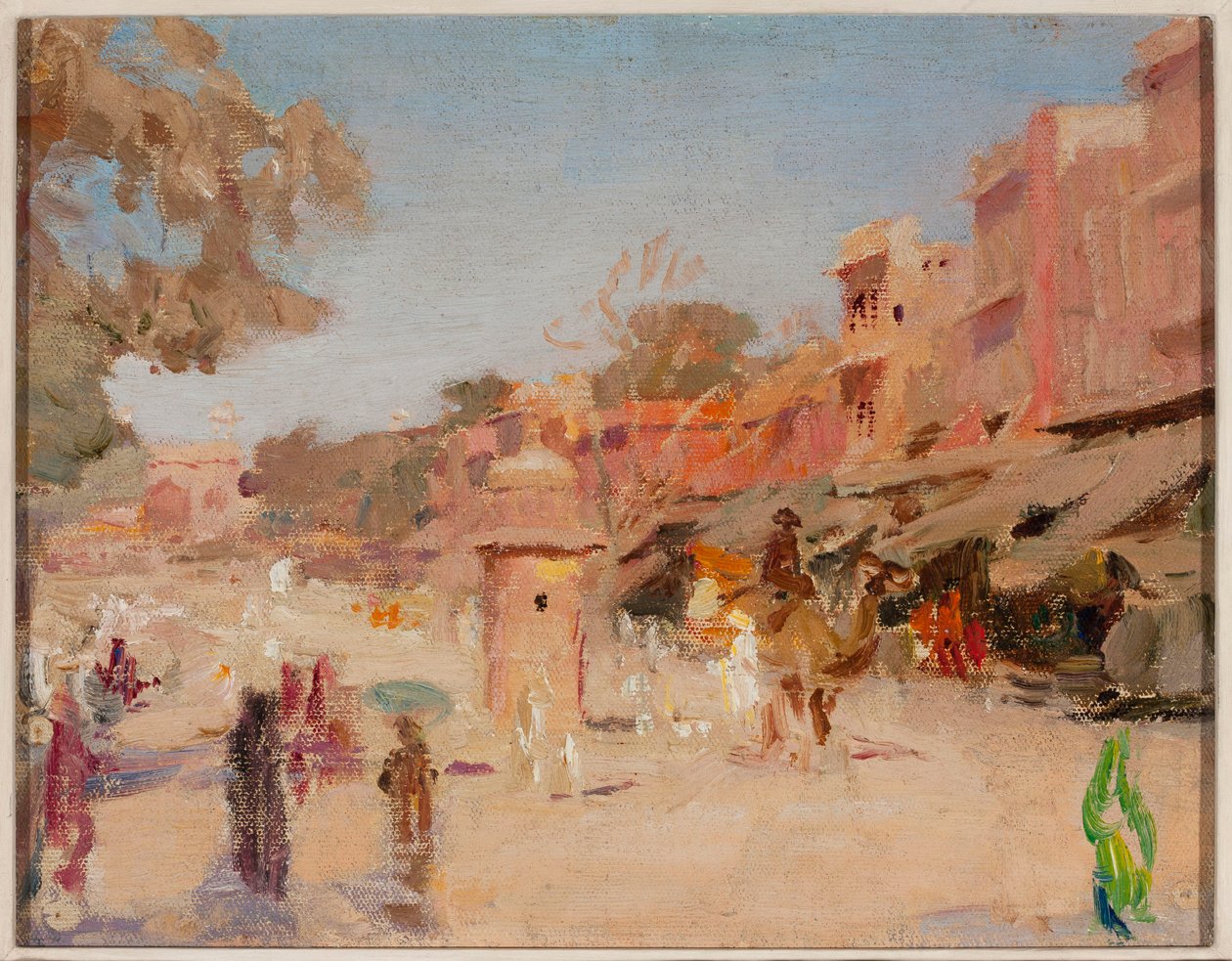 Gade i Jaipur. Fra en rejse til Indien af Jan Ciągliński