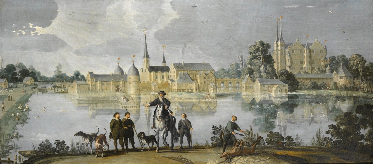 Frederiksborg Slot, København, Danmark, c.1590-1610 af Jan Claeszen van Wijck
