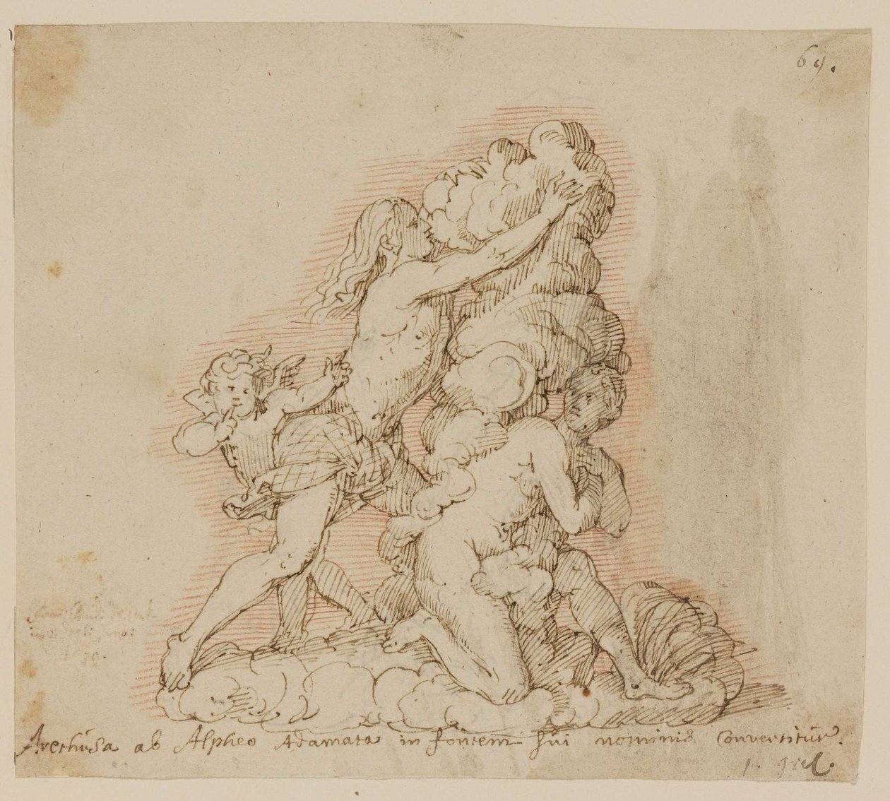 Alfæus og Arethusa af Jan Claudius de Cock