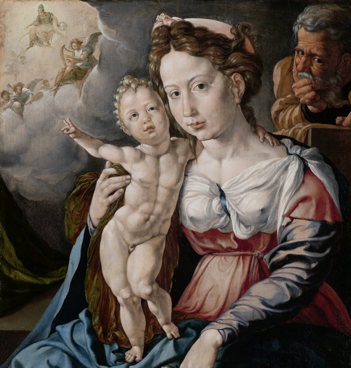 Den hellige familie af Jan Cornelisz Vermeyen