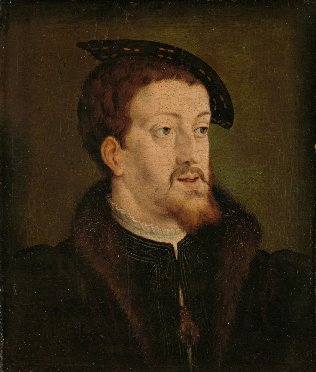 Portræt af Charles V, den hellige romerske kejser, ca. 1530 af Jan Cornelisz Vermeyen
