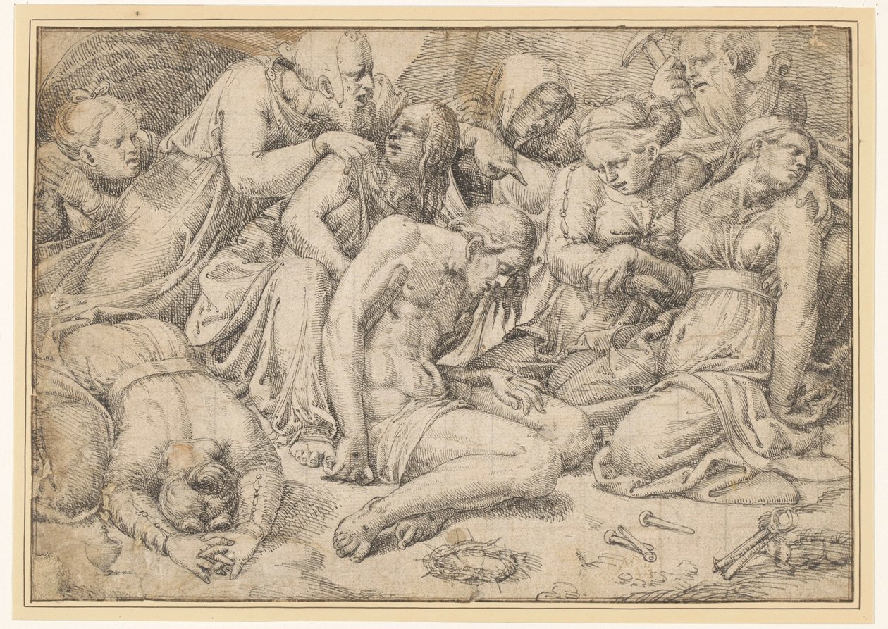 Kristi klagesang De Bewening af Jan Cornelisz Vermeyen