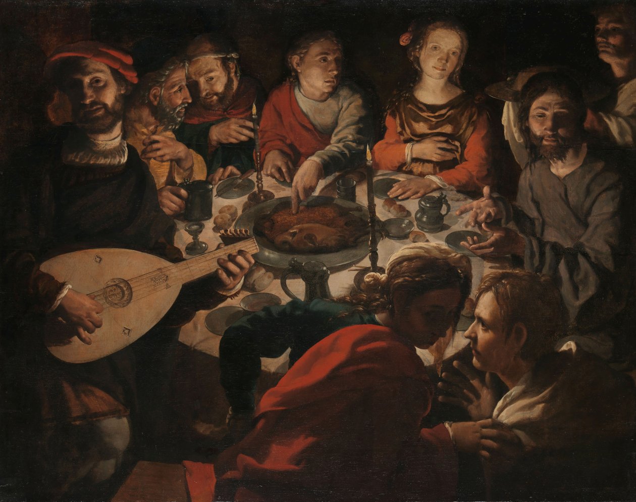 Ægteskabet i Kana, ca. 1530-32 af Jan Cornelisz Vermeyen