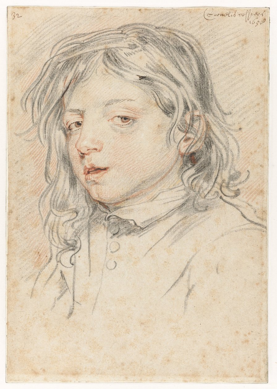 Portræt af Cornelis Cossiers af Jan Cossiers