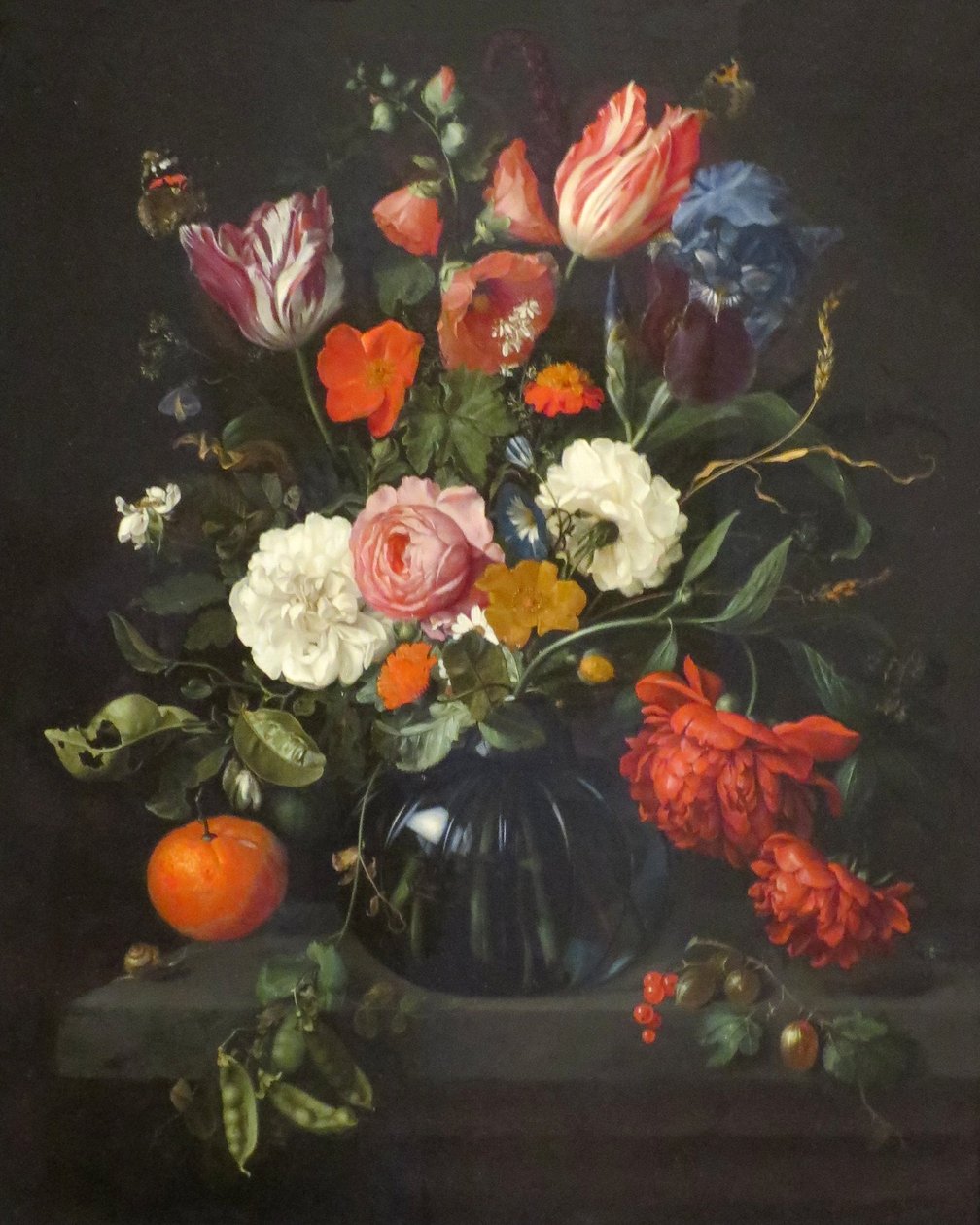 Vase med blomster af Jan Davidsz. de Heem