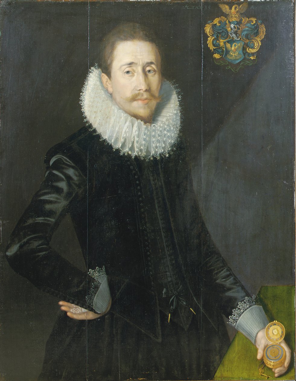 Portræt af Bocke Jochems Hoppers, 1622 af Jan De Salle