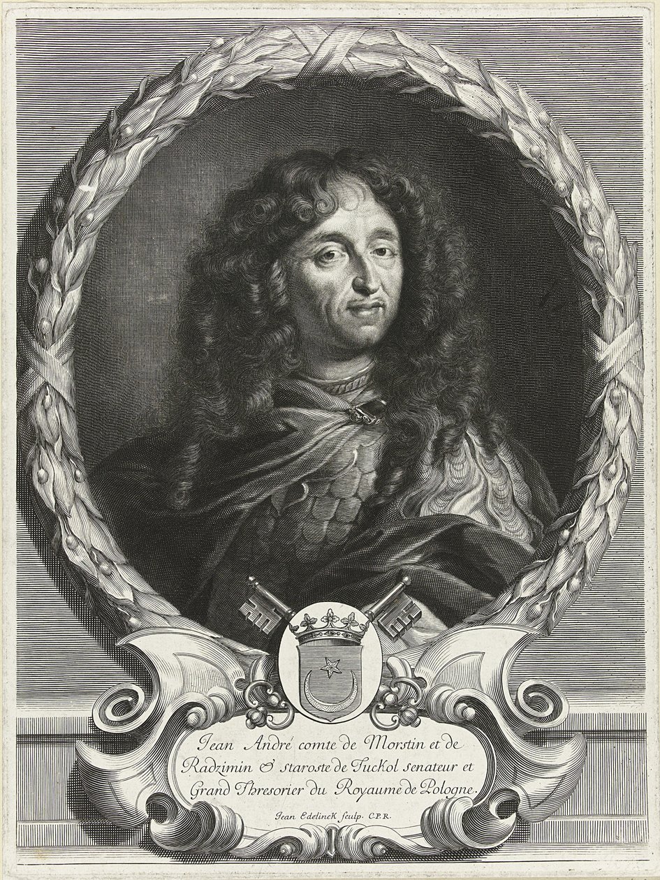 Portræt af digteren Jan Andrzej Morsztyn 1621-1693, 1670
