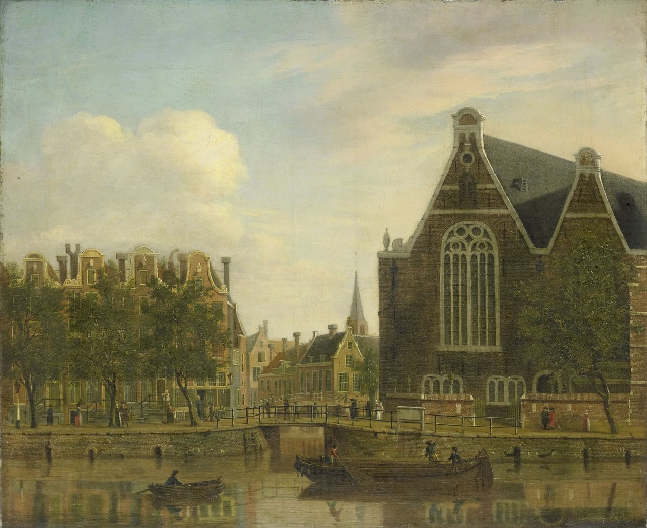 Det såkaldte Boerenverdriet på Spui, Amsterdam af Jan Ekels (I)