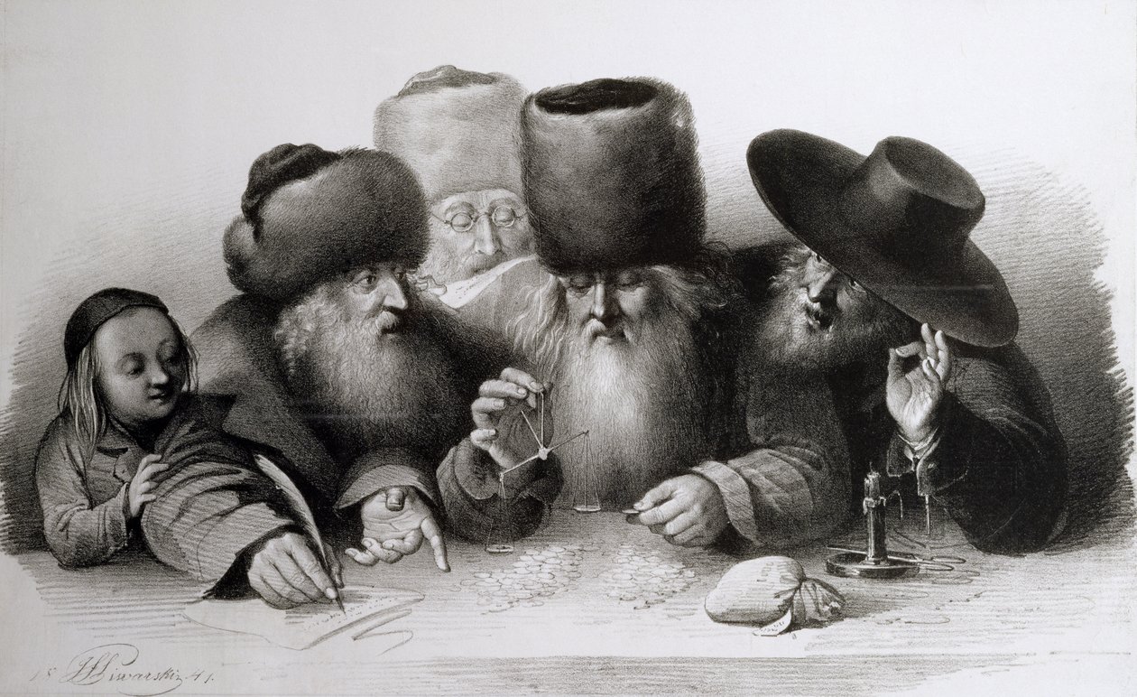 En forhastet spekulation, Warszawa, 1841 af Jan Feliks Piwarski
