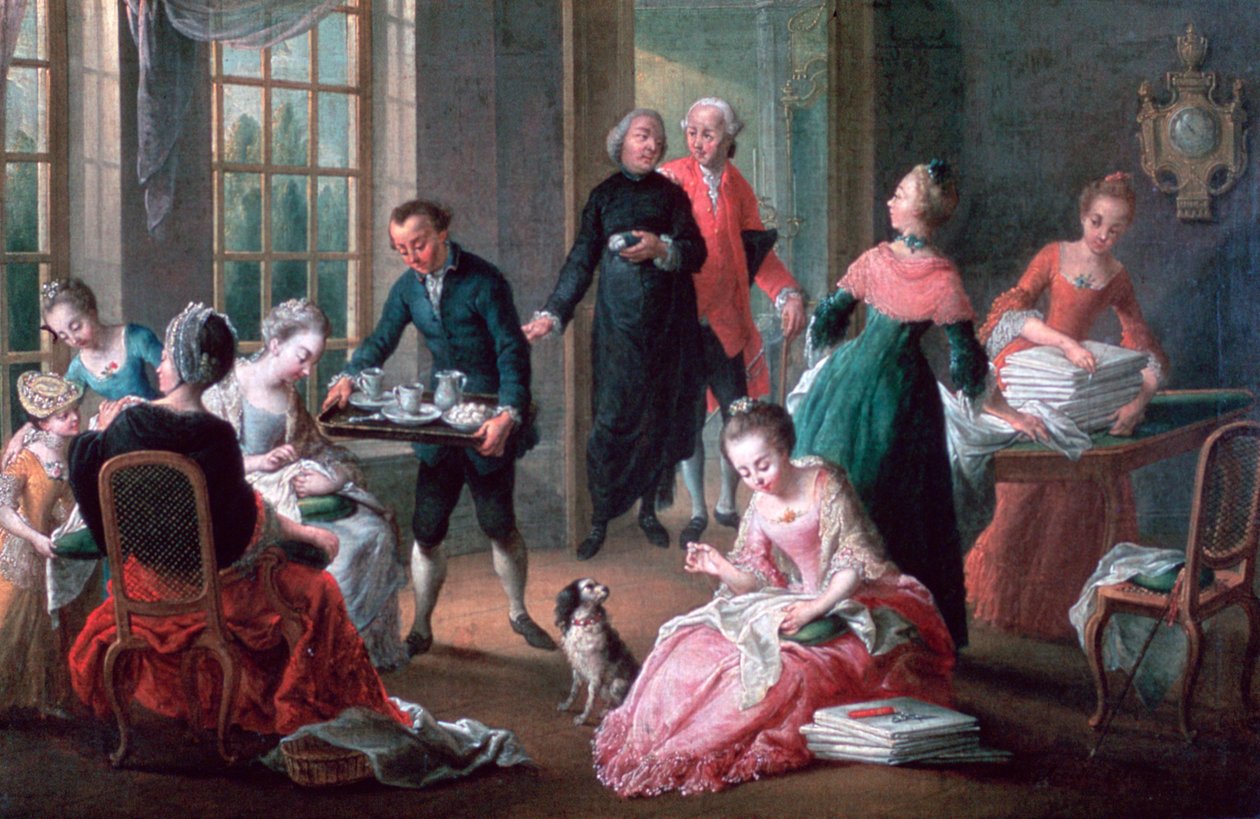 Eftermiddagste, 1778 af Jan Garemijn