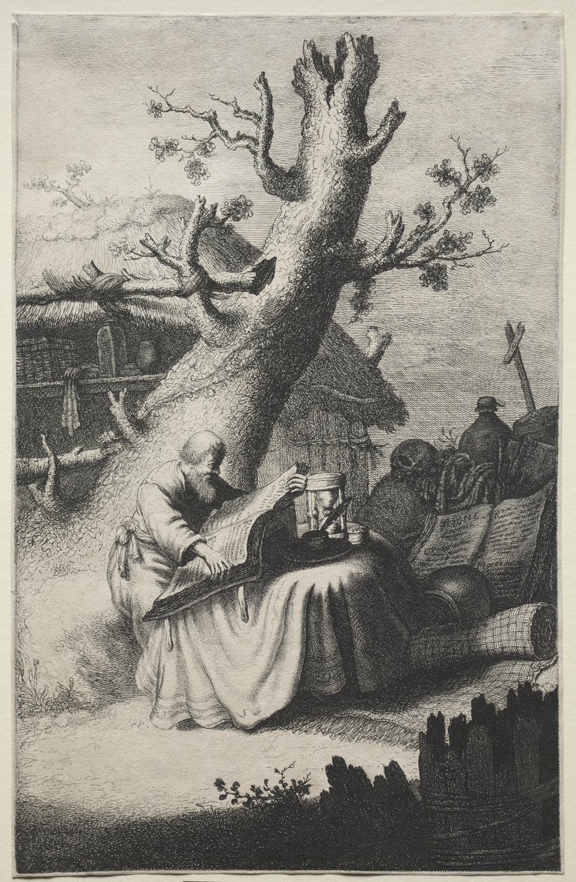 Sankt Jerome af Jan Georg van Vliet