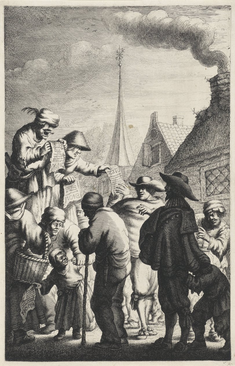 Sælger af tekster af Jan Gillisz. van Vliet
