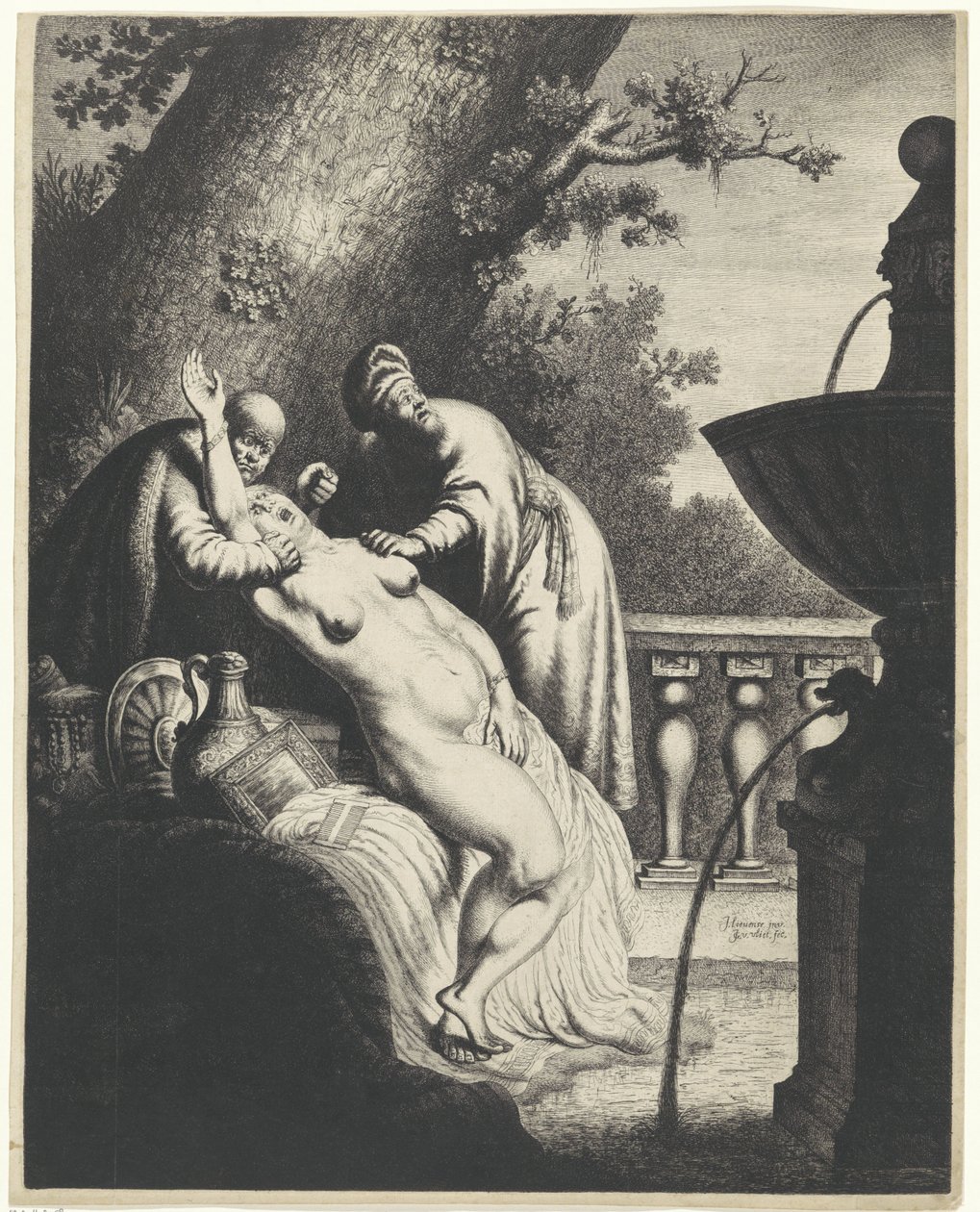 Susanna og de ældste af Jan Gillisz. van Vliet