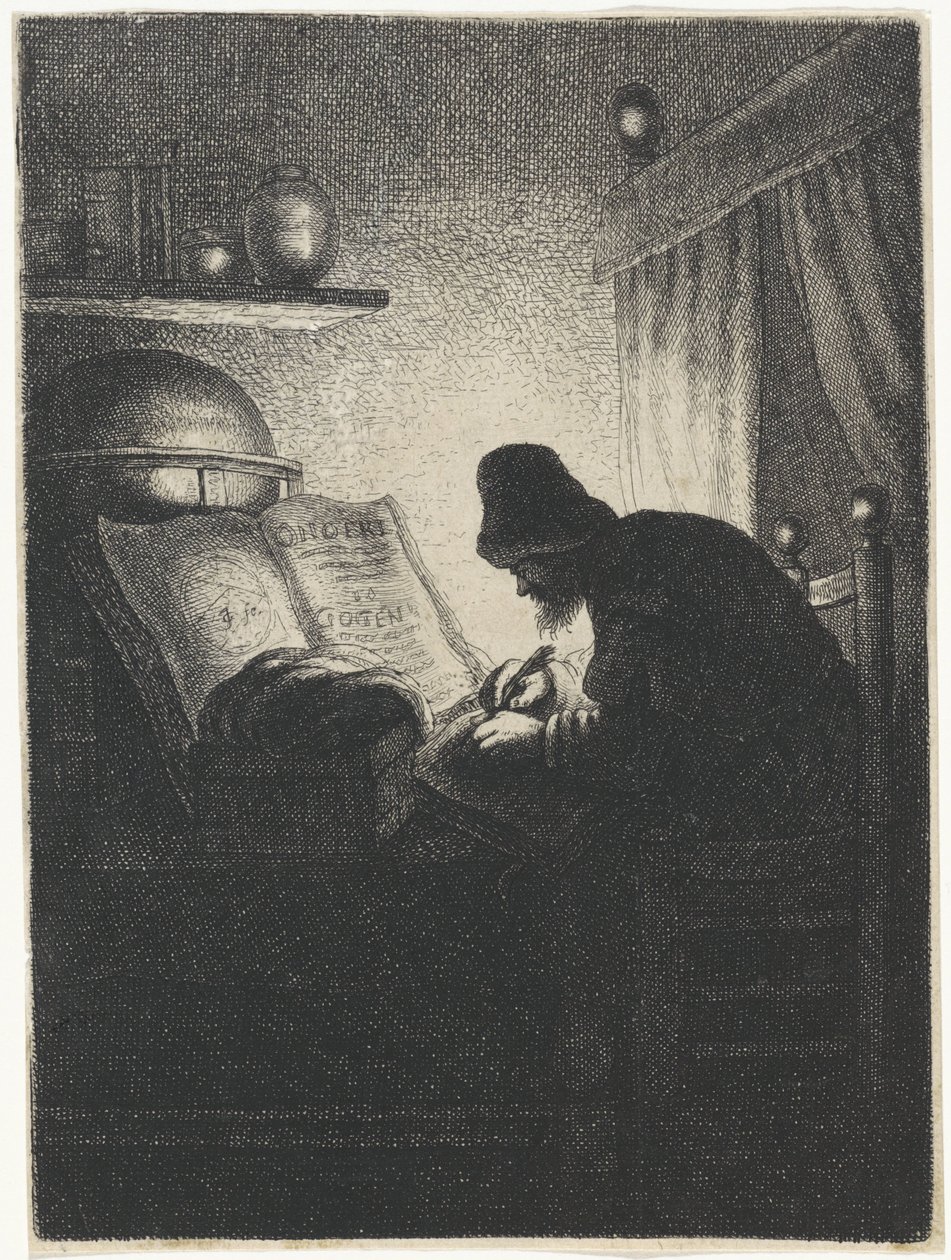 Matematiker af Jan Gillisz. van Vliet