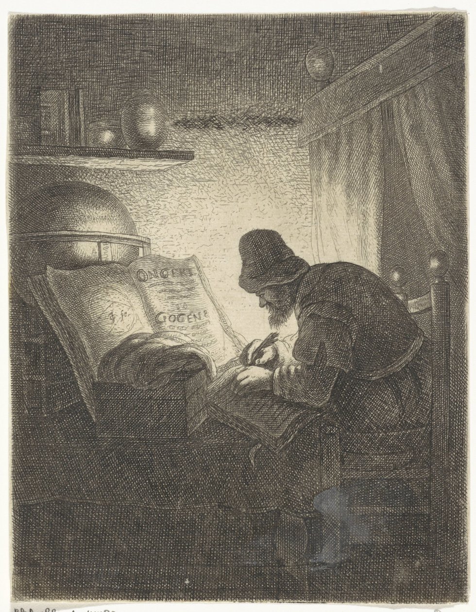 Matematiker af Jan Gillisz. van Vliet