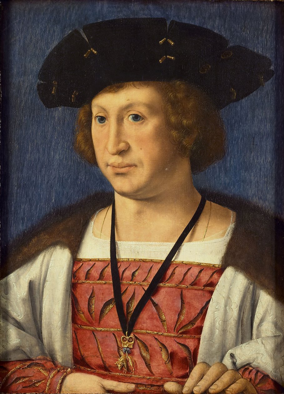 Floris van Egmond 1469-1539, greve af Buren, 1536 af Jan Gossaert