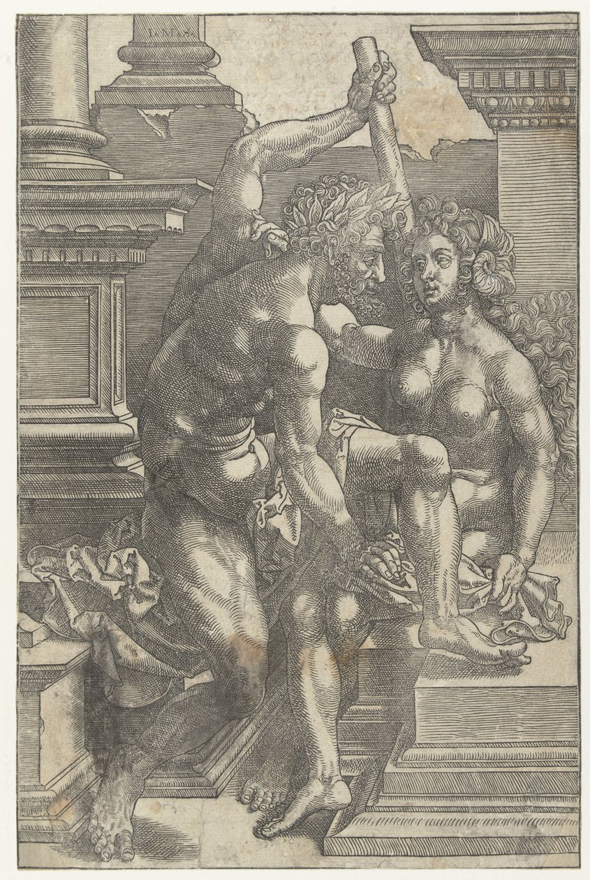 Hercules i Omphale af Jan Gossart