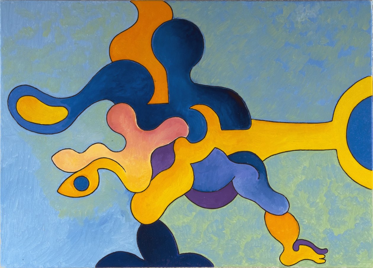 A Day Dream of Fatherhood, 2007 (olie på lærred) af Jan Groneberg