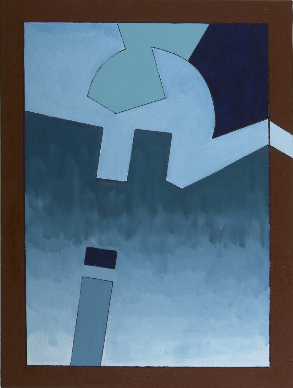 Fortress in the Morning Mist, 2008 (olie på lærred) af Jan Groneberg