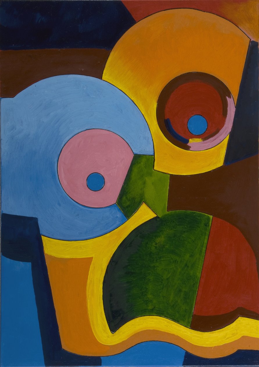 Hansel and Gretel, 2008 (olie på lærred) af Jan Groneberg