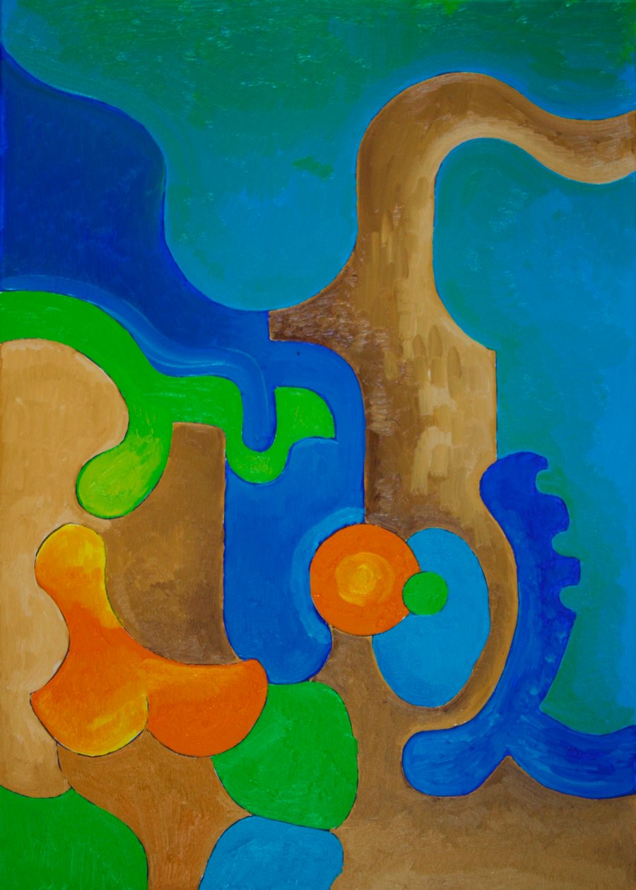 In High Expectation, 2009 (olie på lærred) af Jan Groneberg