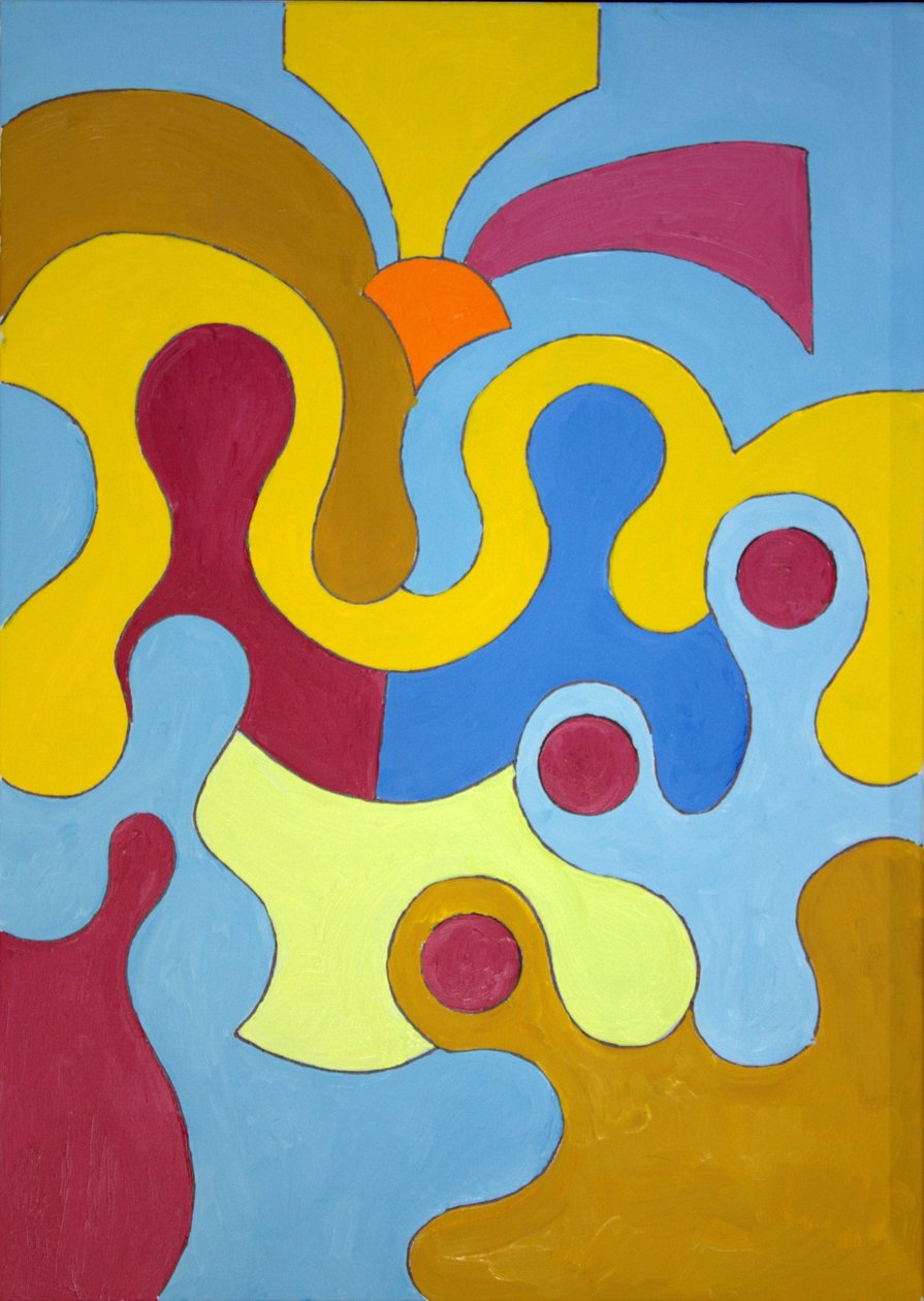 Nativity Scene, 2009 (olie på lærred) af Jan Groneberg